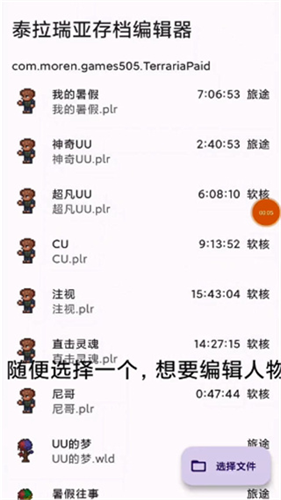 泰拉瑞亚存档编辑器1.4.4.9