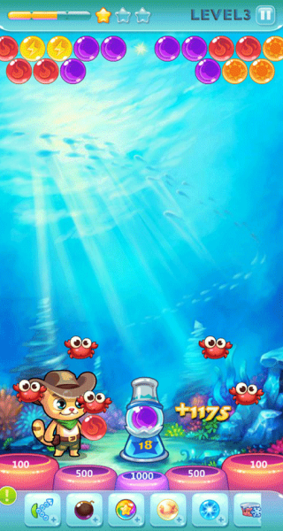 开心泡泡猫游戏