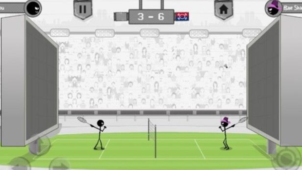 火柴人打羽毛球手机版