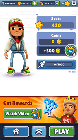 地铁跑酷国际服最新版