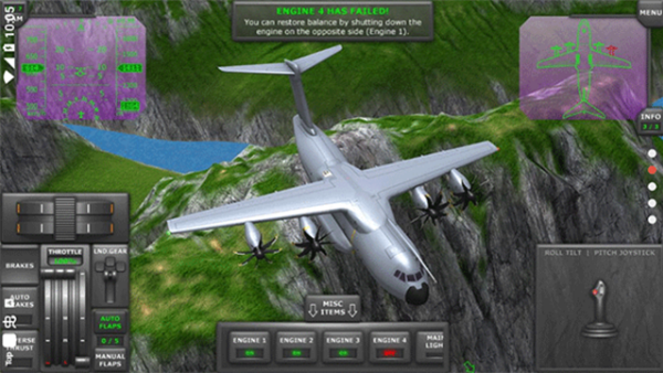 Turboprop Flight Simulator