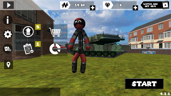 火柴人绳索英雄1