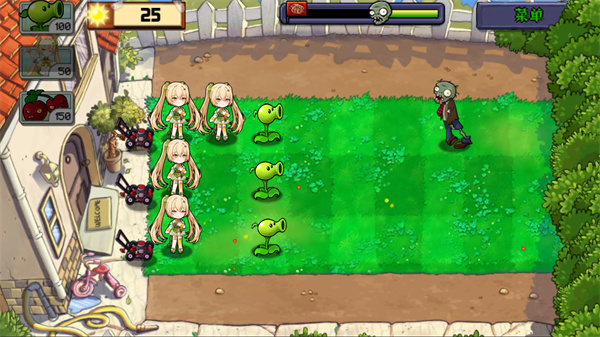 植物娘大战僵尸手机最新版